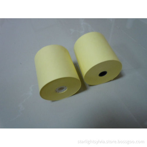 yellow thermal paper rolls